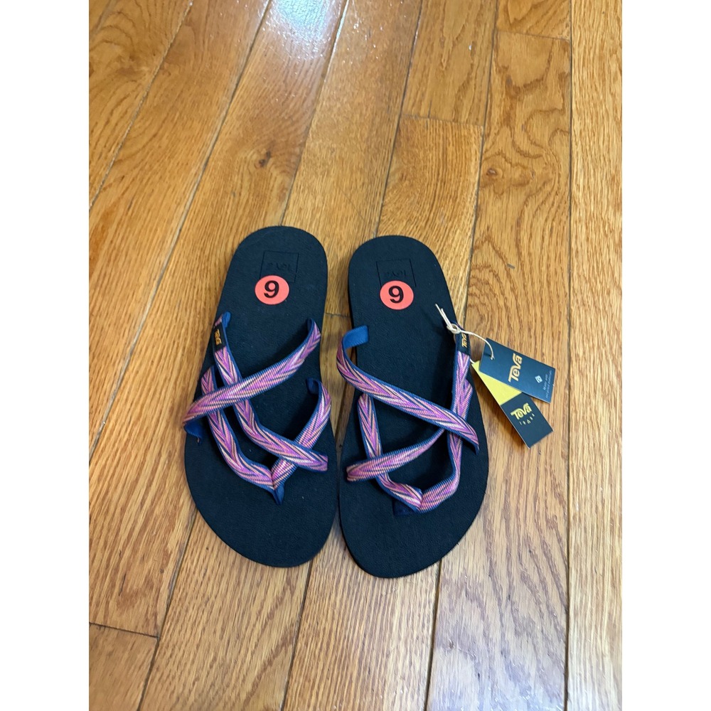 New Teva Kids Olowahu Sandals Pansy Indigo Rose 1019539Y girls 6 women 7.5